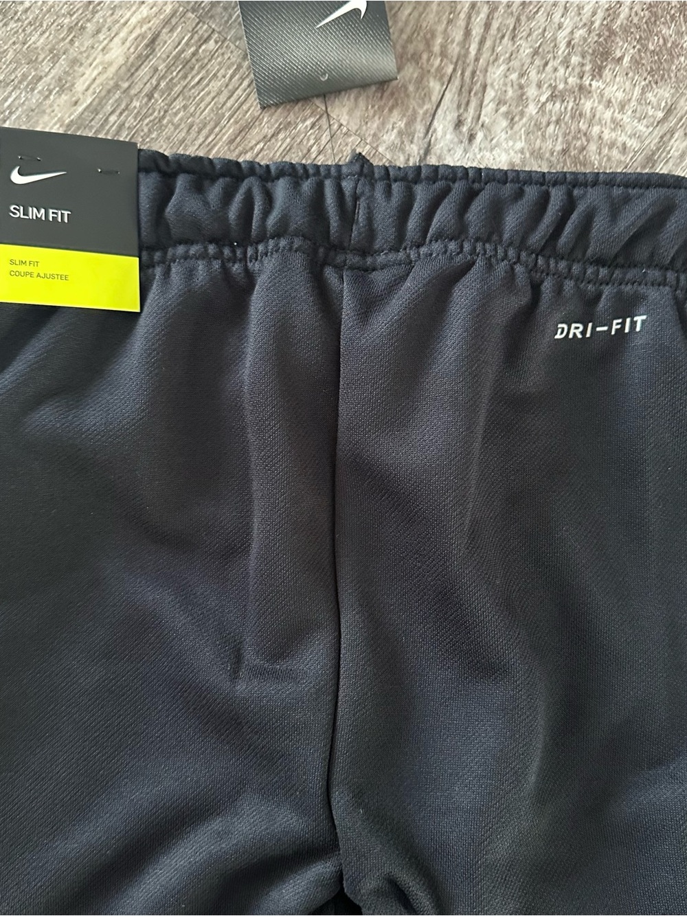 Nike Dri-FIT Boys Slim Fit Performance Training Pants Black ***Size Medium*** - Picture 8 of 9
